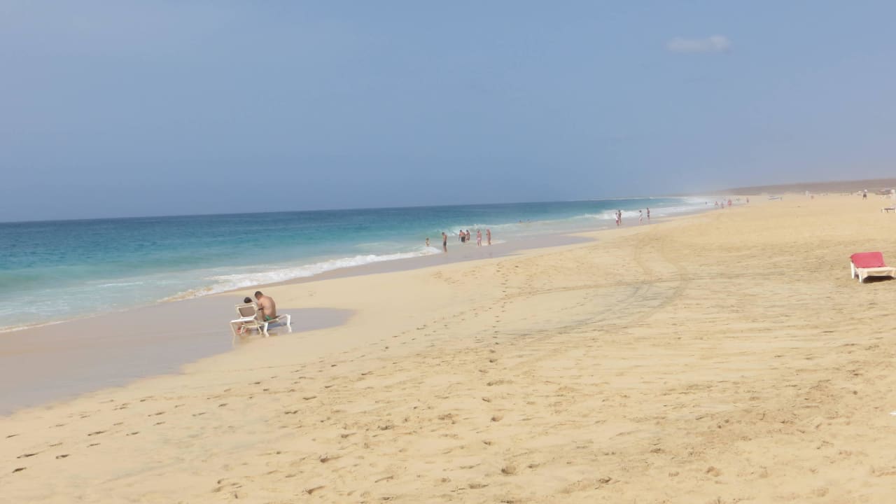 Leider nicht zum baden Hotel Riu Touareg