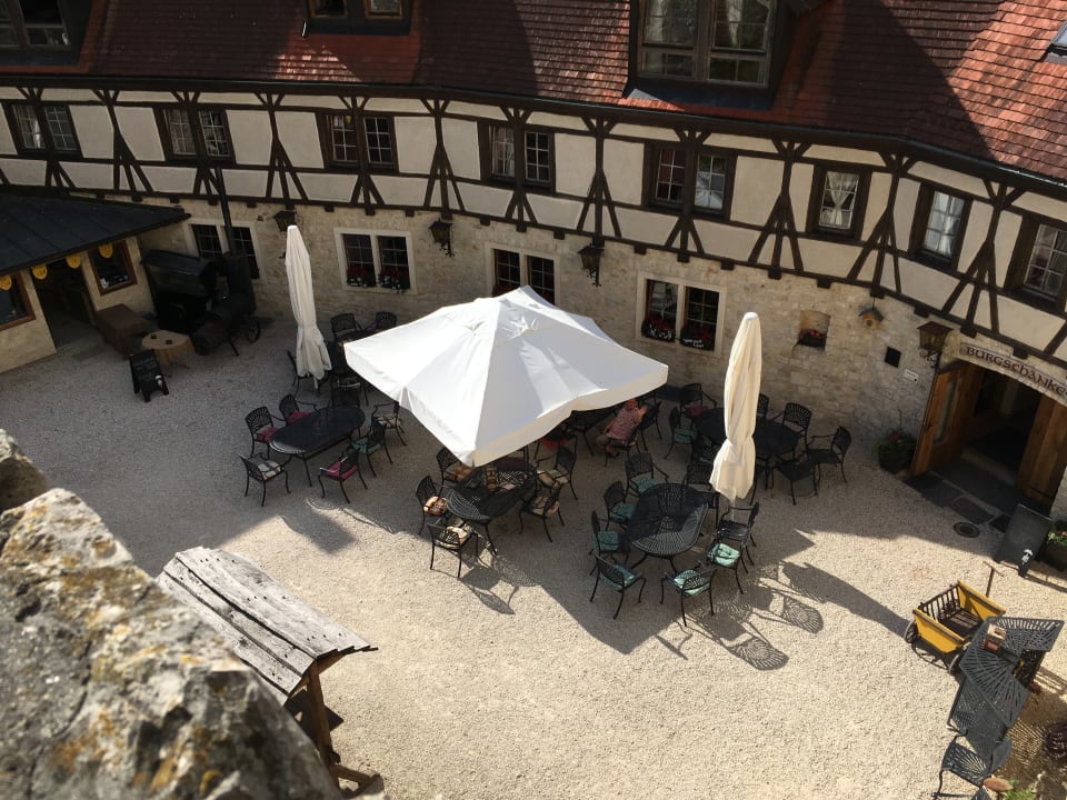 Gartenanlage Pension Burg Katzenstein
