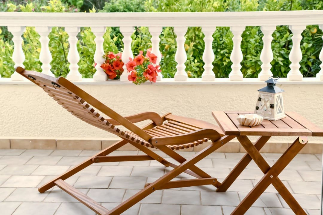 Room balcony Villa Small Paradise