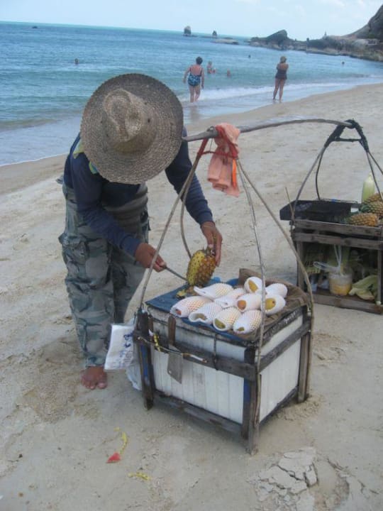 Obstverkäufer Rummana Boutique Resort