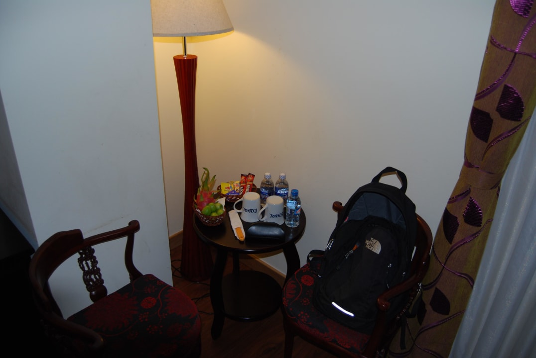 Obst & Wasser auf Zimmer Hotel Golden Central Saigon