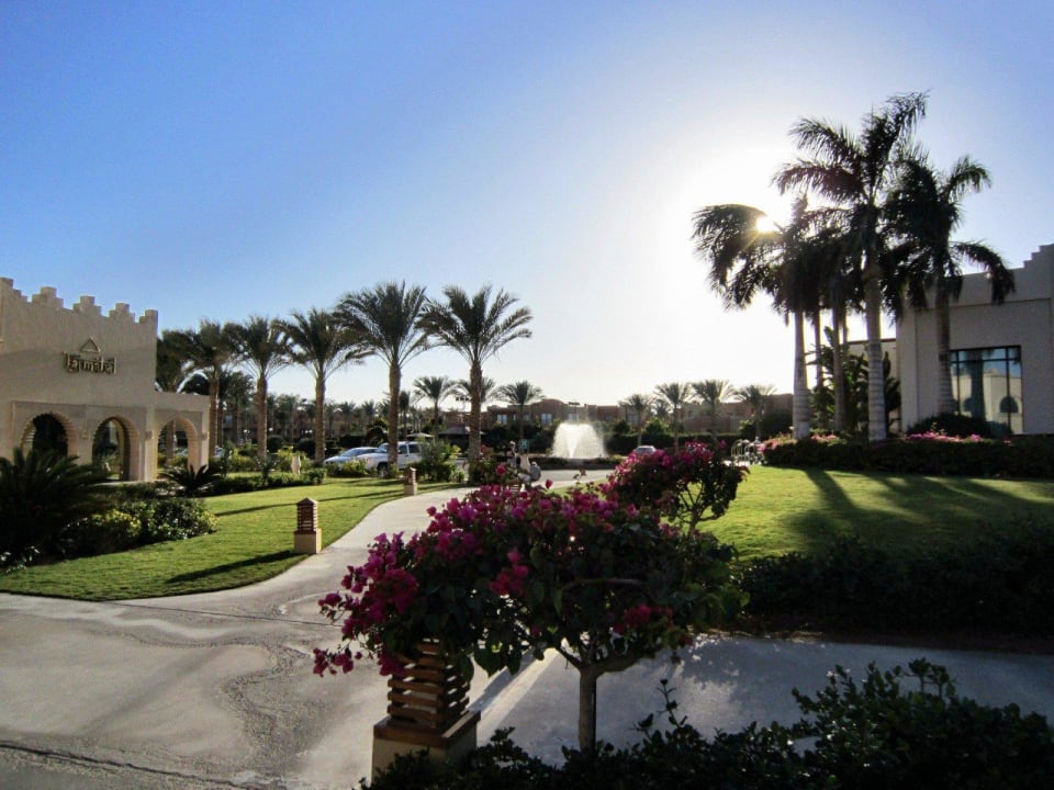 Blick zum Brunnen Stella Beach Resort & Spa Makadi Bay