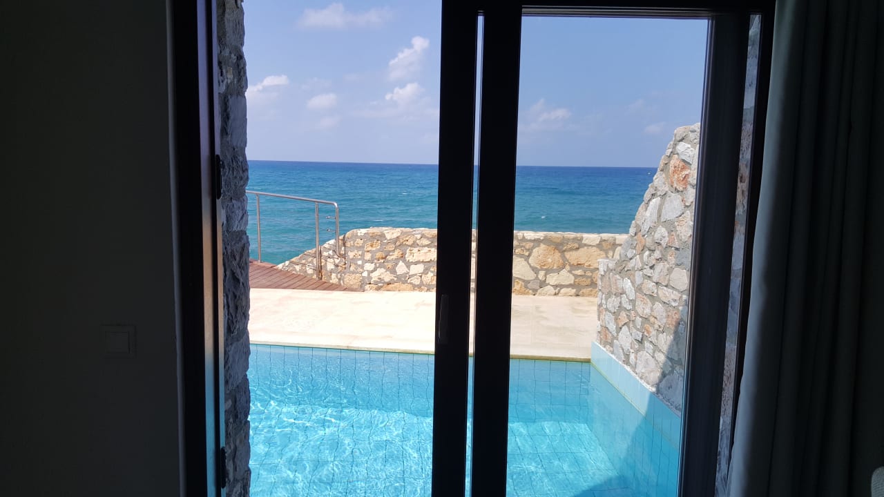 Vom Zimmer aus Ikaros Beach Luxury Resort & Spa - Adults Only