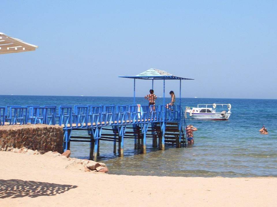 Traumhafter Einstieg ins 28 Grad kalte Wasser Menaville Safaga