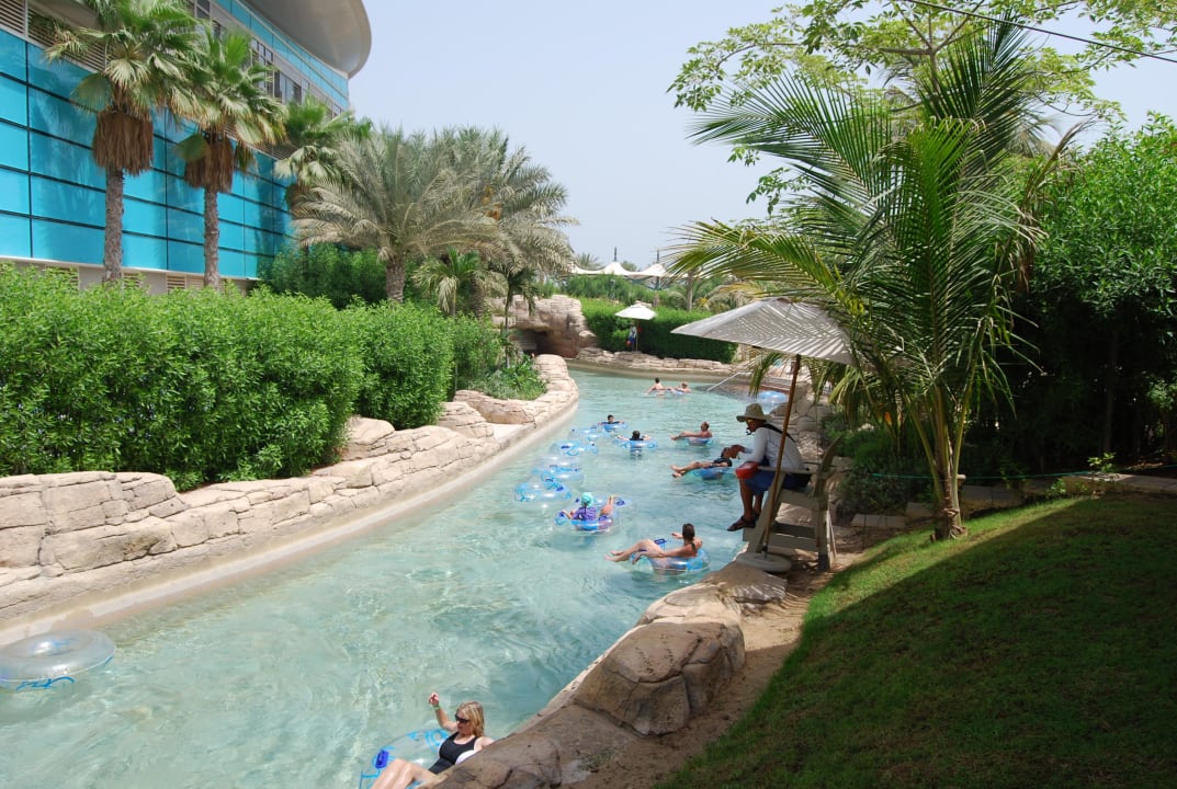 Der 2,8 km lange River im Aquaventur Park Atlantis, The Palm