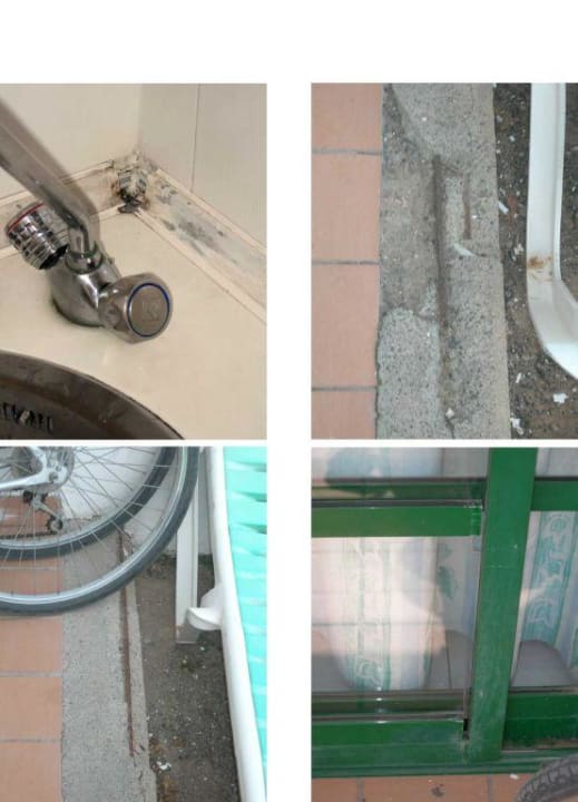 Schimmel im Zimmer Hotel Bungalows Duna Flor