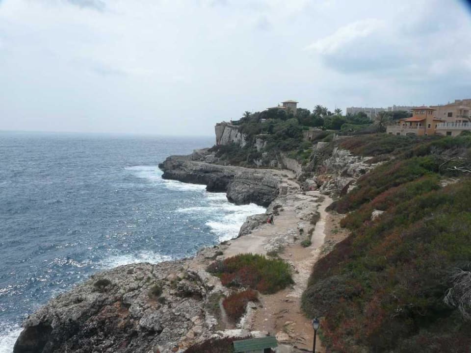 Blick vom Balkon Richtung Meer Villa Sirena