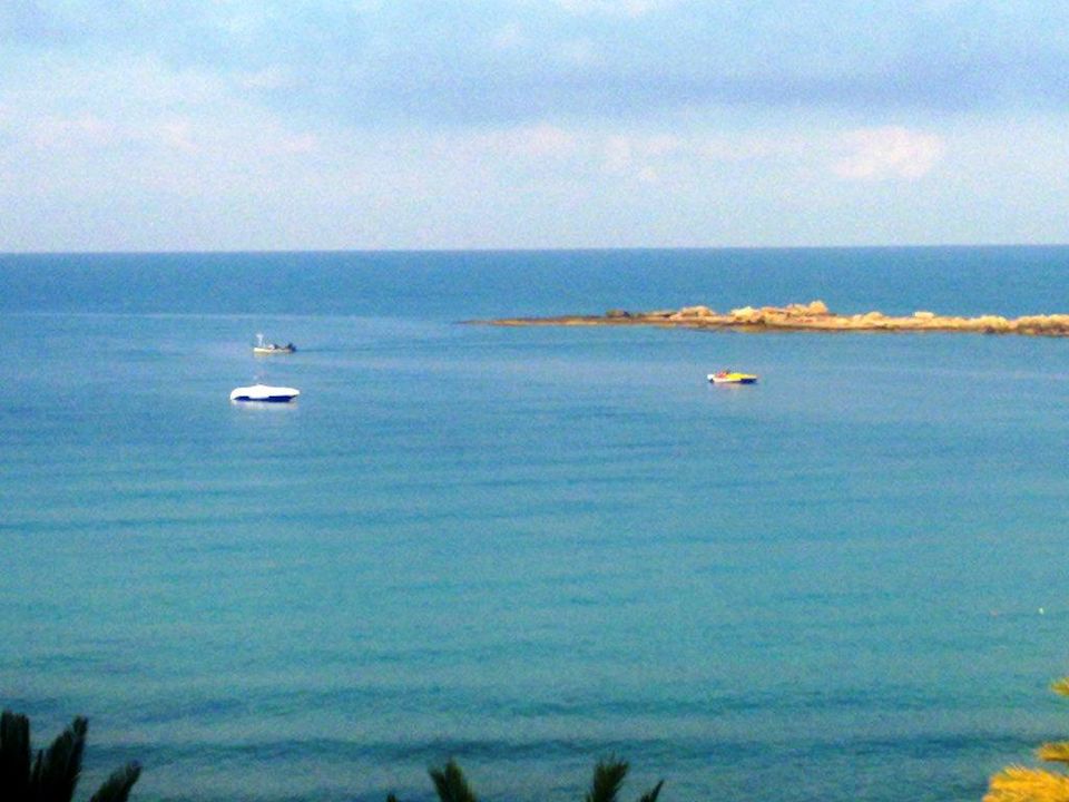 Uitzicht vaf het balkon Top Hotel