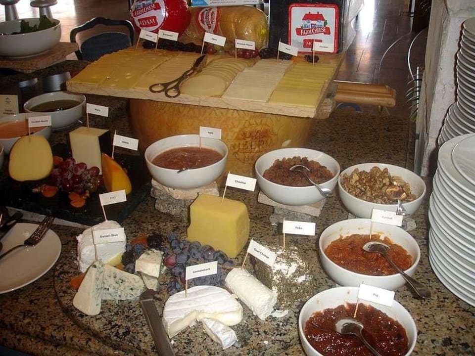 15 Käsesorten Hotel Kempinski Soma Bay