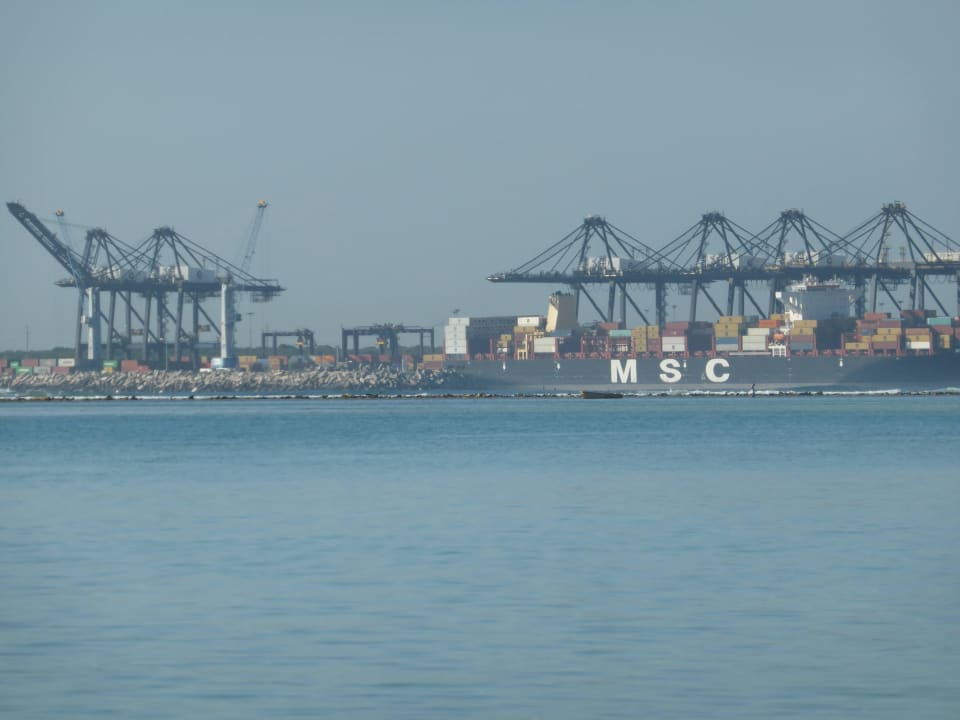 Blick vom Strand BelleVue Dominican Bay