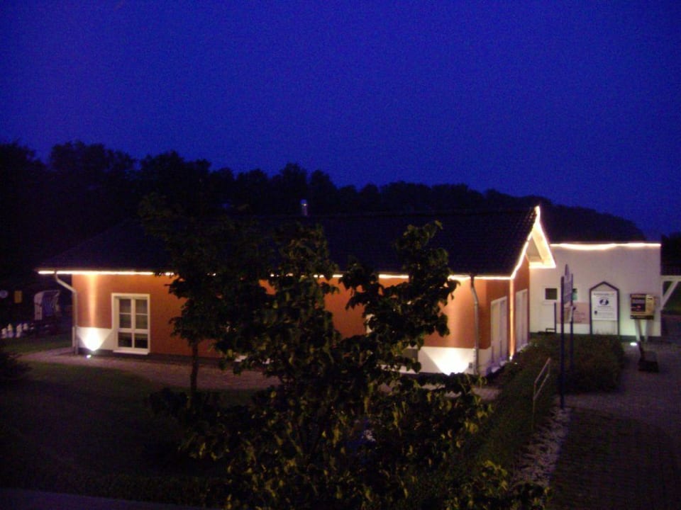 Haus mit der Rezeption Ferienresort Seepferdchen