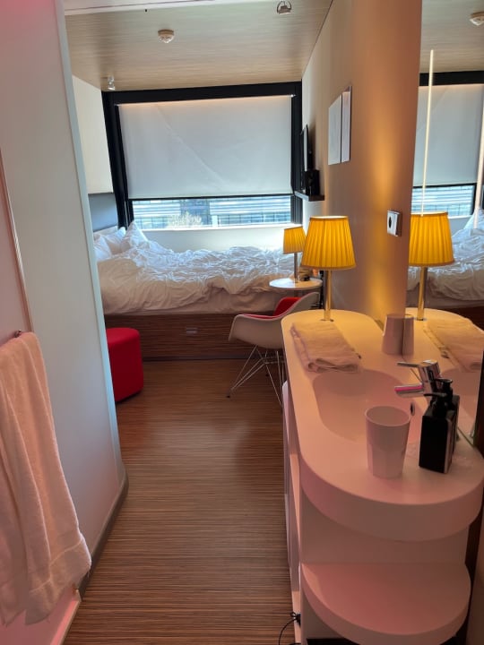 Zimmer citizenM hotel Paris Charles de Gaulle Airpor