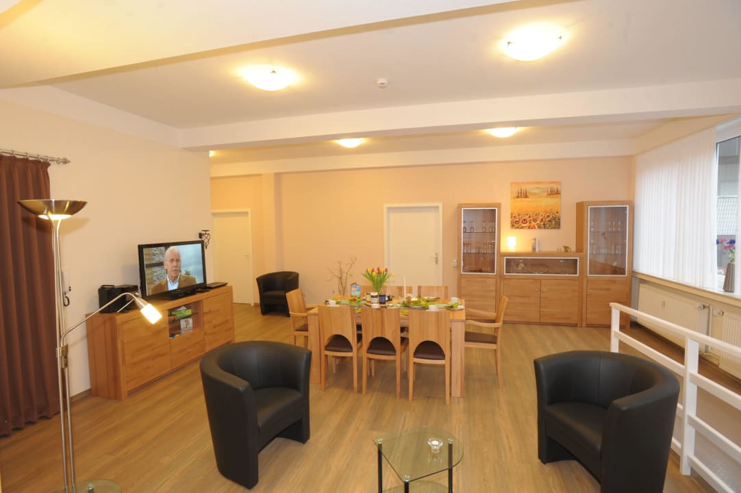 Wohnzimmer Ferienwohnung Stäwog Am Alten Hafen 73