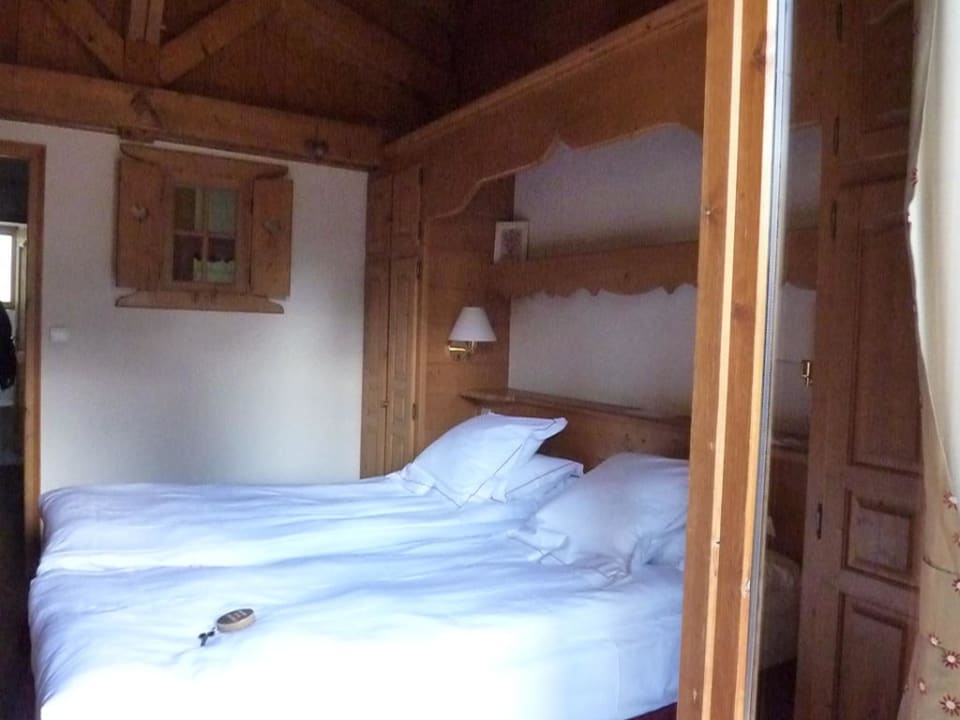 Zimmer mit Doppelbett Hotel Oustalet