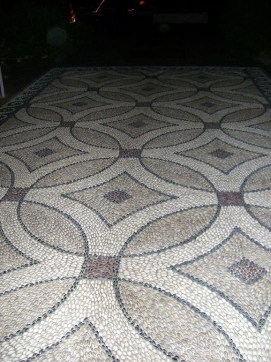 Bodengstaltung mit Steinen Sunis Kumköy Beach Resort Hotel & Spa