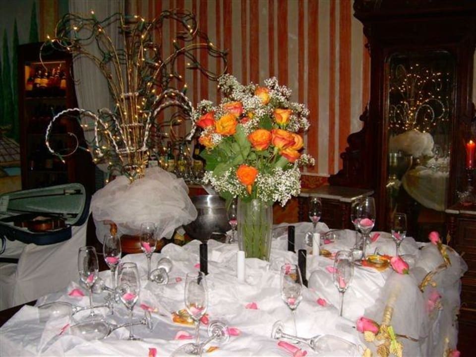 Weihnachtsdekoration im Restaurant "El Pation" Paradisus Rio de Oro Resort & Spa - Adults only