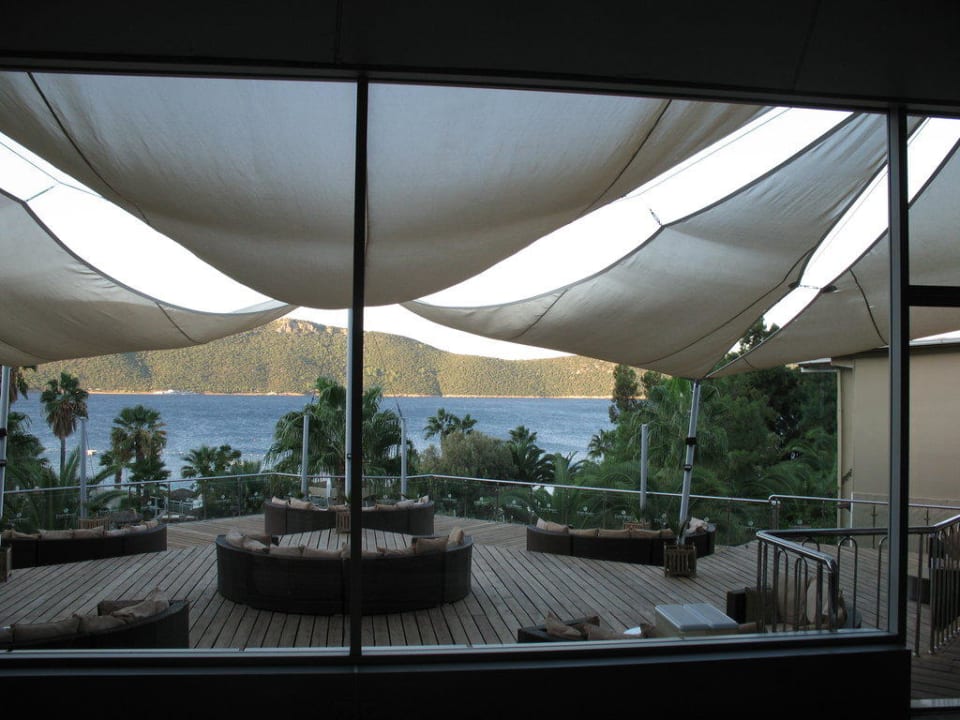 Ausblick von Terrasse vor Lobby TUI MAGIC LIFE Bodrum - Adult Only (16+)