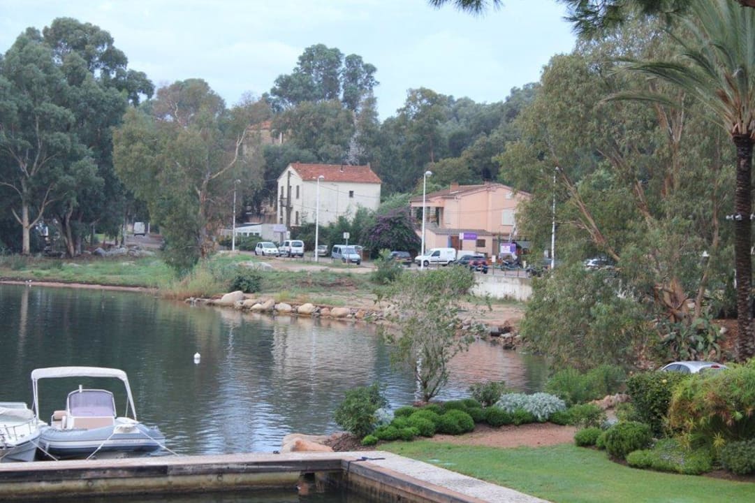 Hotelhafen und Straße Hotel Le Goéland - Casa Santini