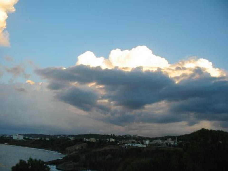 Gewitter über Incekum İncekum West Hotel