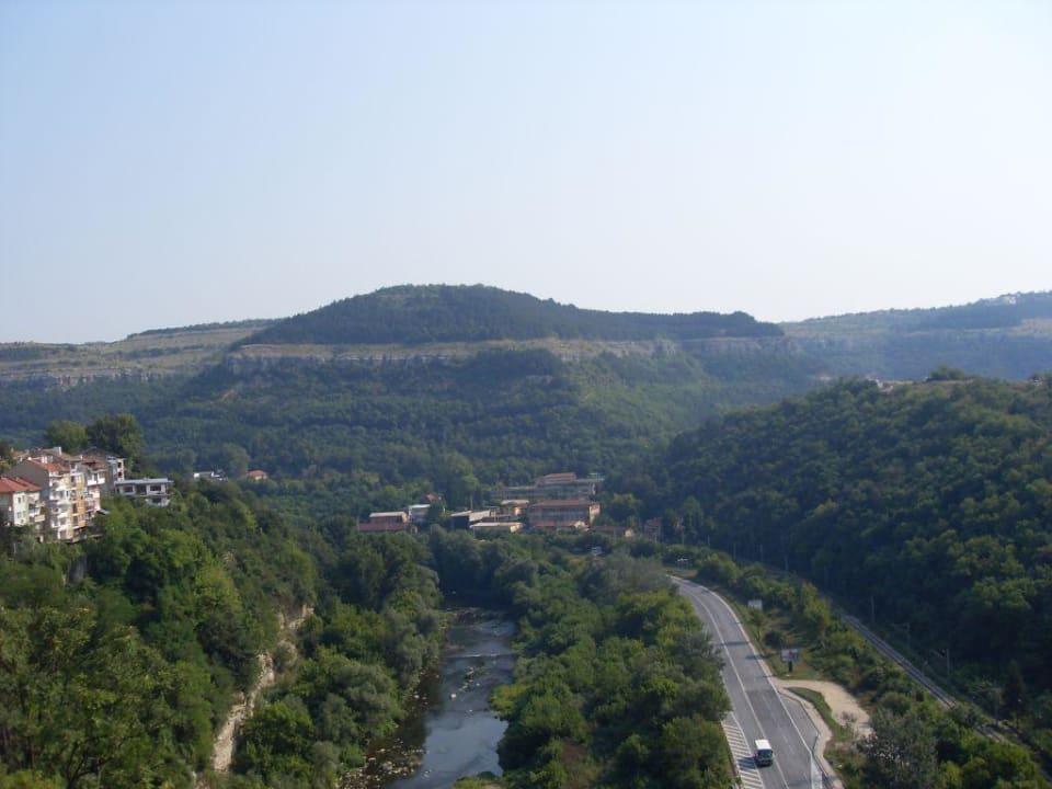 Blick aus dem Fenster morgens Hotel Grand Yantra