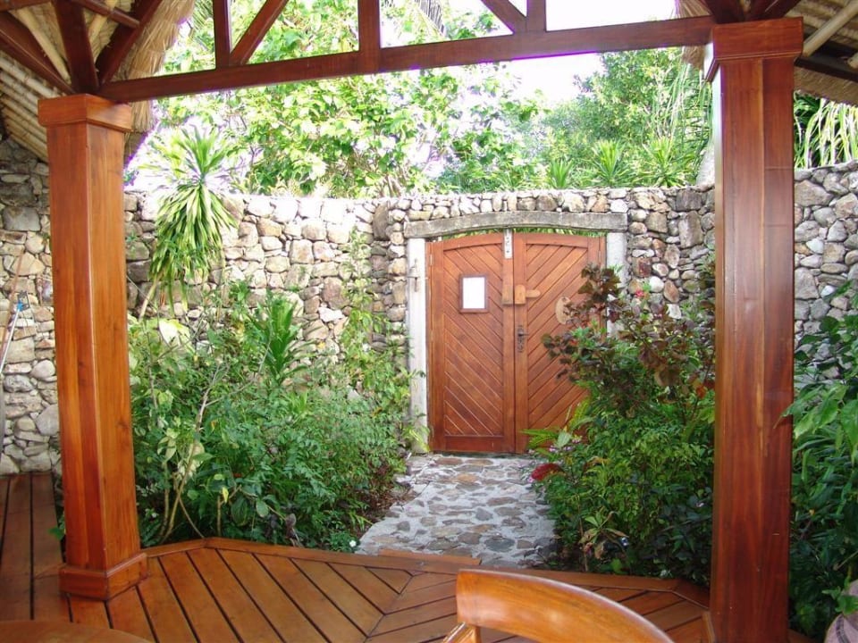 Eingangsbereich Fregate Island Private