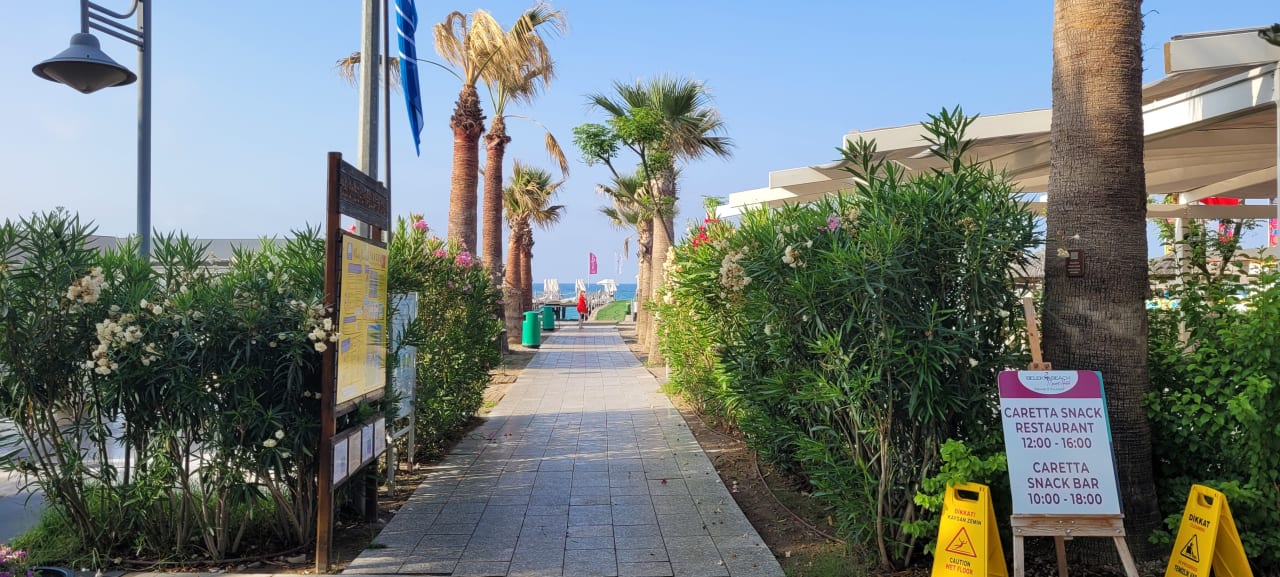 Gartenanlage Belek Beach Resort Hotel