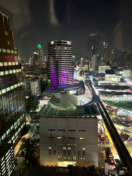 Ausblick Hotel Mercure Bangkok Siam