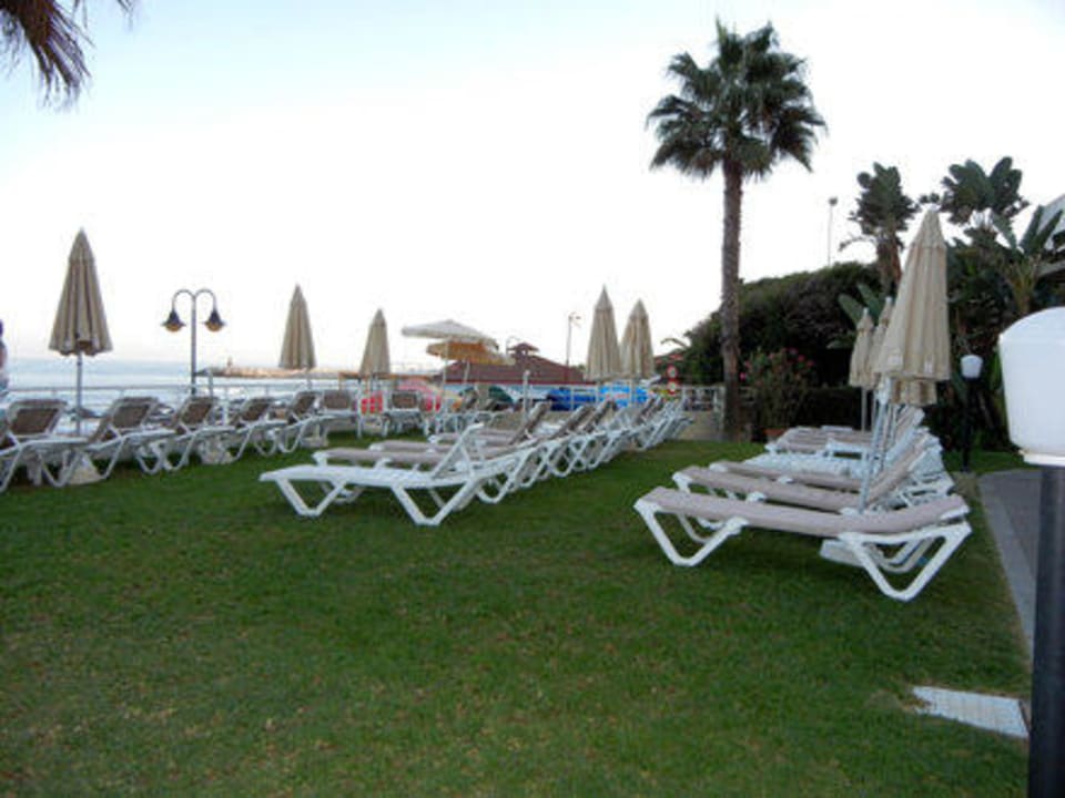 Liegeplätze gegenüber vom Strand Hotel Riu Nautilus - Adults only