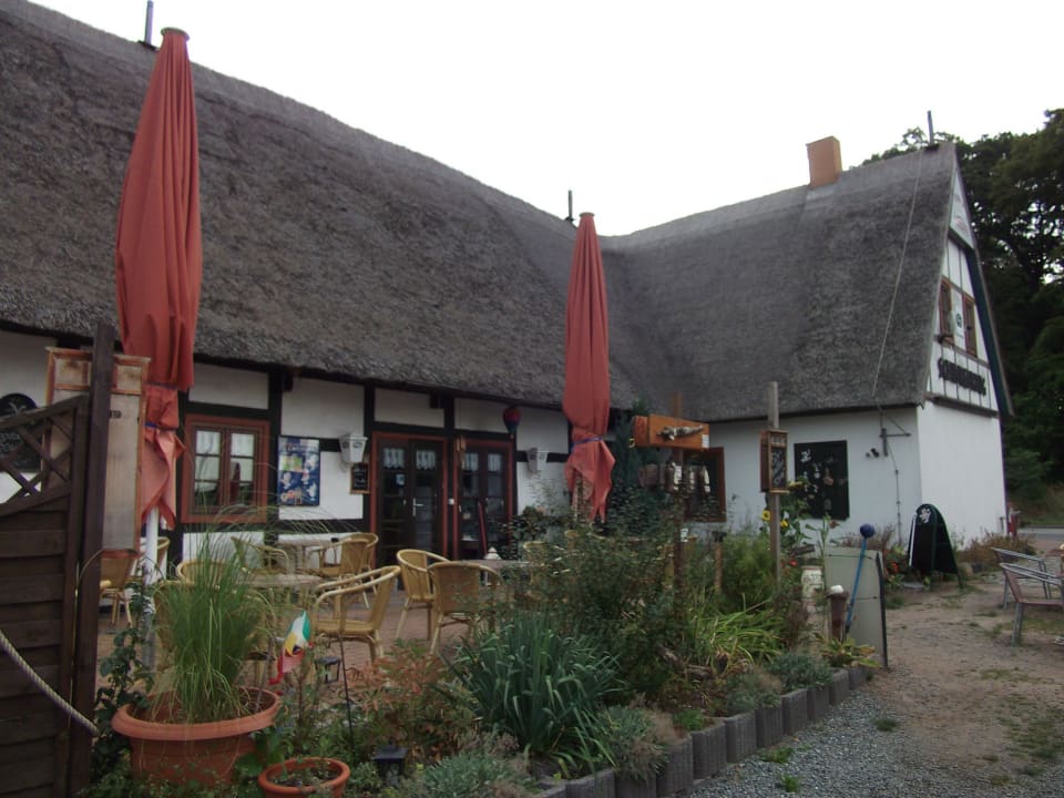 Gartenseite Pension Schinkenkrug