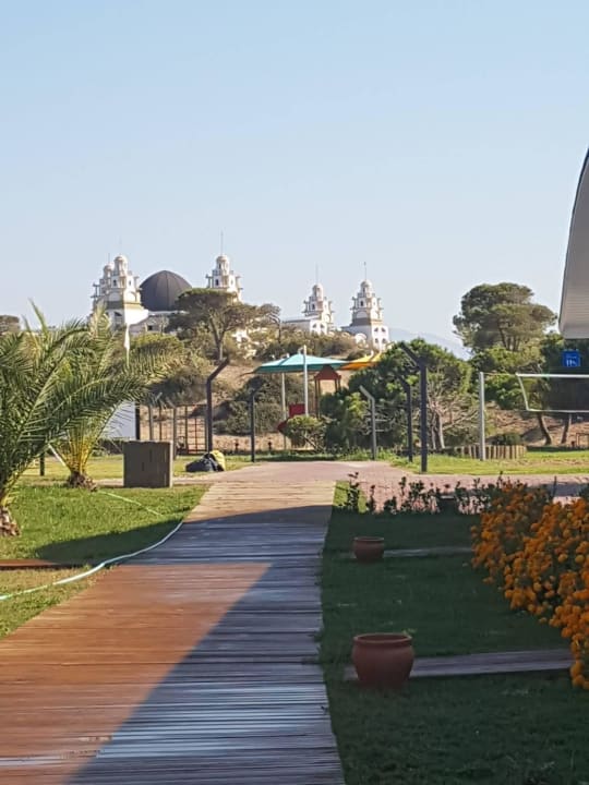 Blick vom Strand man sieht das. J'adore Riolavitas Resort & Spa