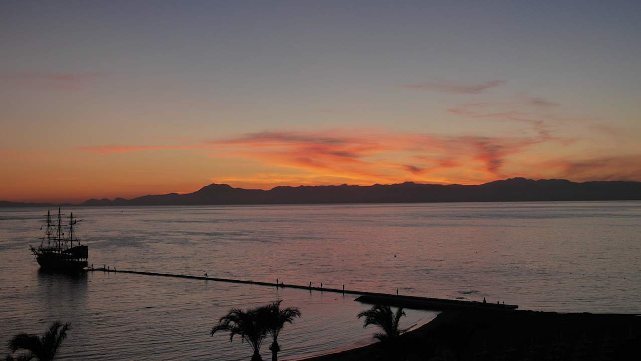 Ausblick von unserem Balkon PALOMA Perissia