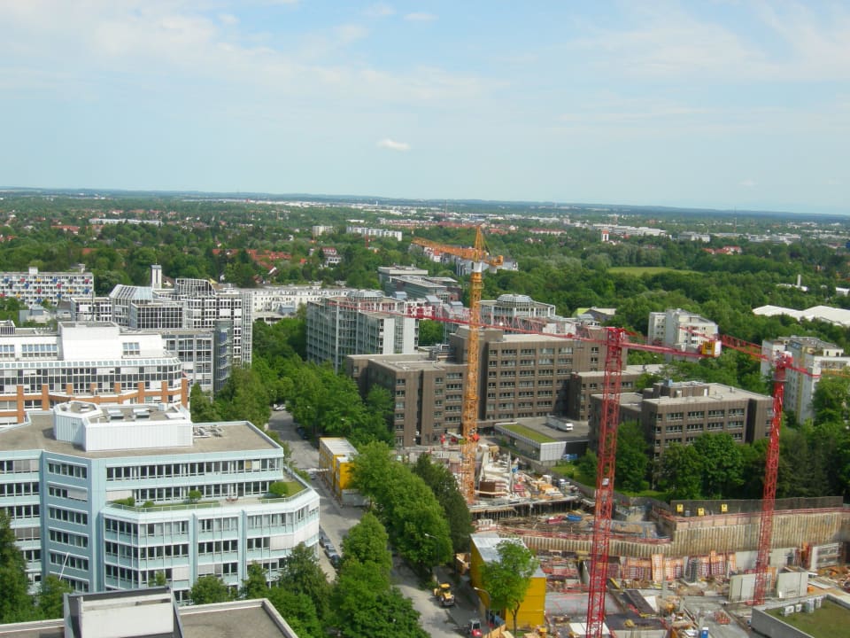 Ausblick Four Points by Sheraton Munich Arabellapark