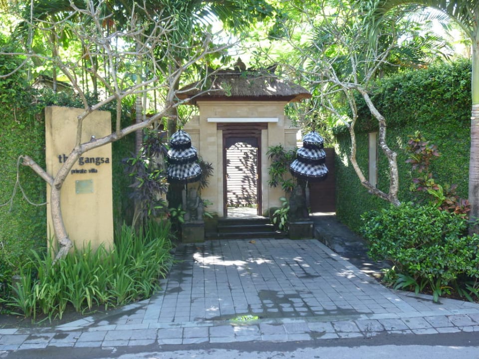 Eingang vom Hotel Kayumanis Sanur Private Villa & Spa