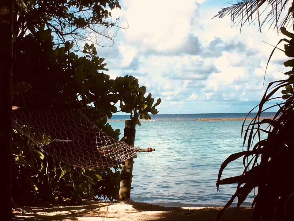 Ausblick aus der Villa  Veligandu Maldives Resort Island