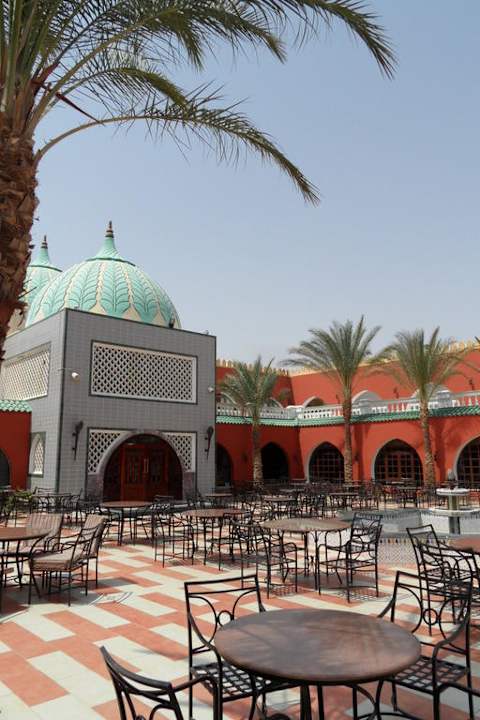 Außenanlage Pickalbatros Alf Leila Wa Leila Resort - Neverland Hurghada