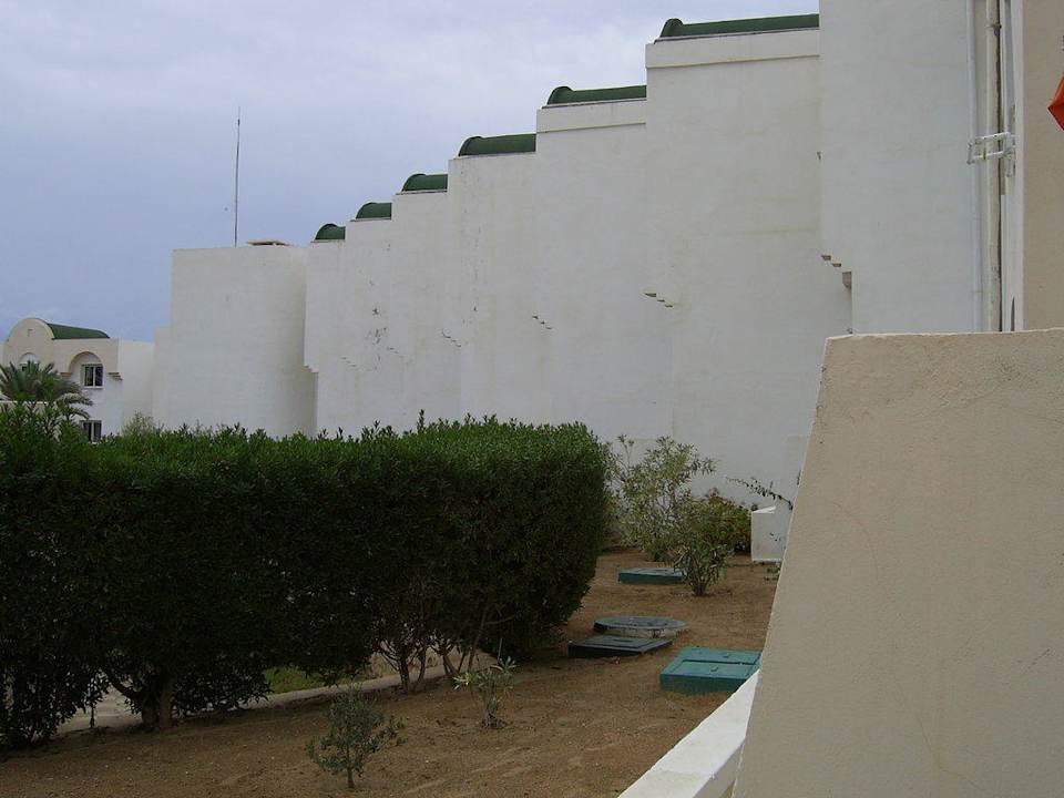 Ausblick von unserer Terrasse  Djerba Castille
