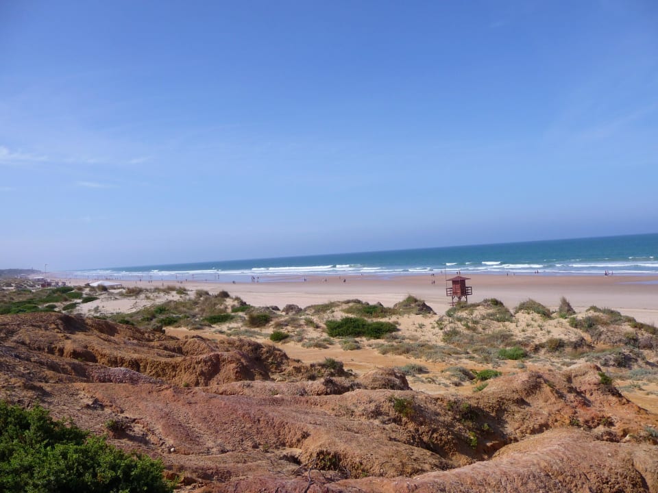 Blick nach Süden Hipotels Playa la Barrosa