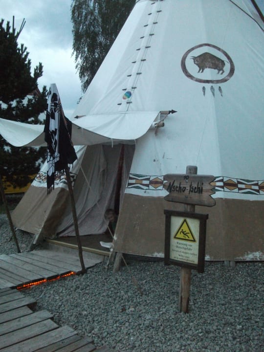Unser 12 er Zelt Tipi Town Europa-Park