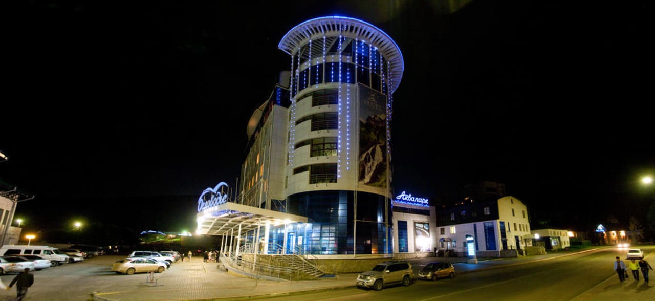 Night view Belovodie Hotel and Resort