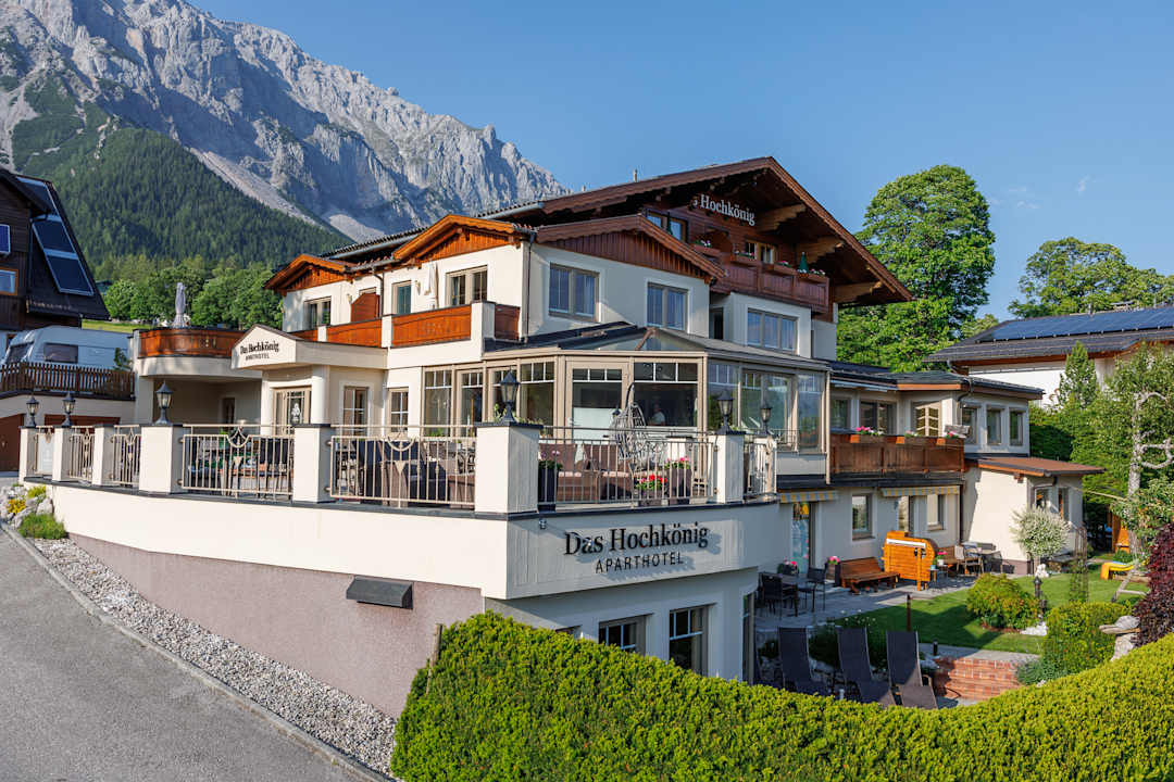 Außenansicht Aparthotel DAS Hochkönig