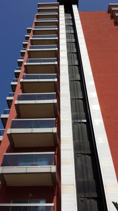 Aussenaufzug Hotel Obelisco