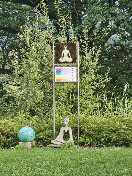 Gartenanlage Spirit & SPA Hotel Birkenhof am Elfenhain