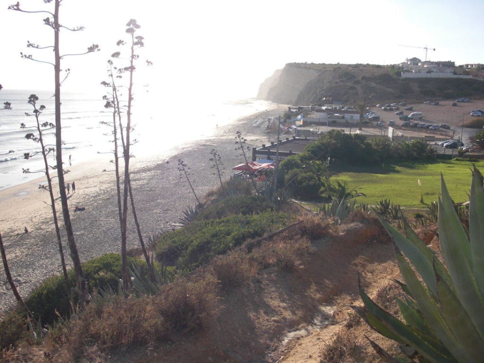 Aussicht auf den Strand am Abend Hotel Clube Porto Mos