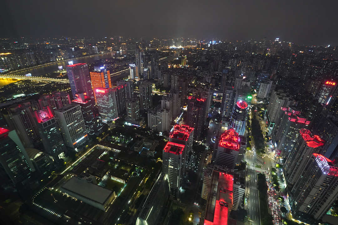 Ausblick Park Hyatt Guangzhou - Free Shuttle Bus to Canton Fair Complex During Canton Fair Period