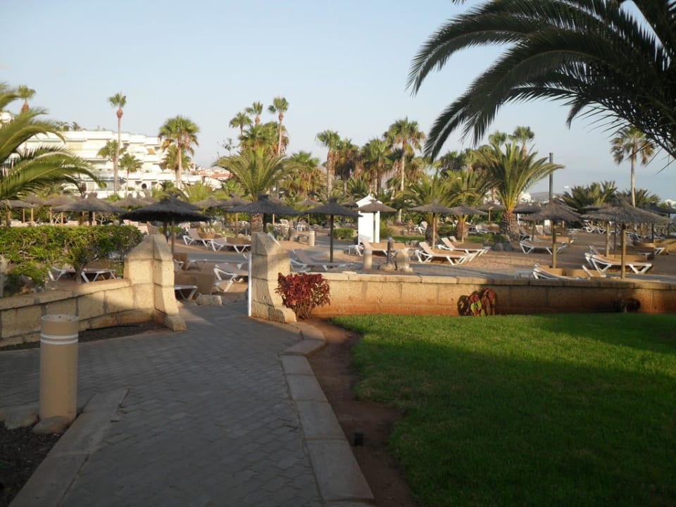 Blick auf Strandbereich im Hotel Hotel Riu Palace Tenerife