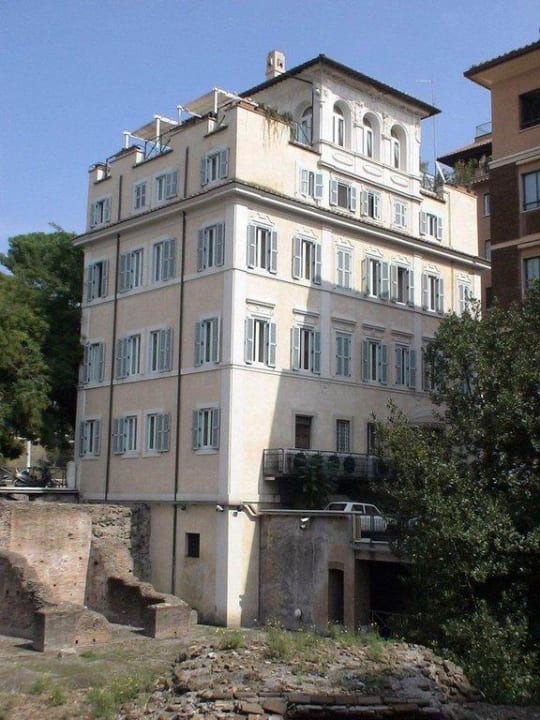 Shorter side is towards Colosseum Hotel Palazzo Manfredi