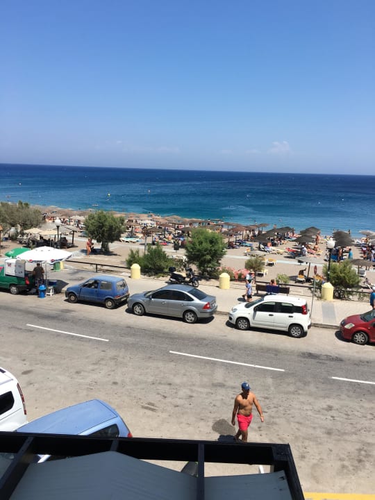 Vom Zimmer Ibiscus Hotel Rhodos