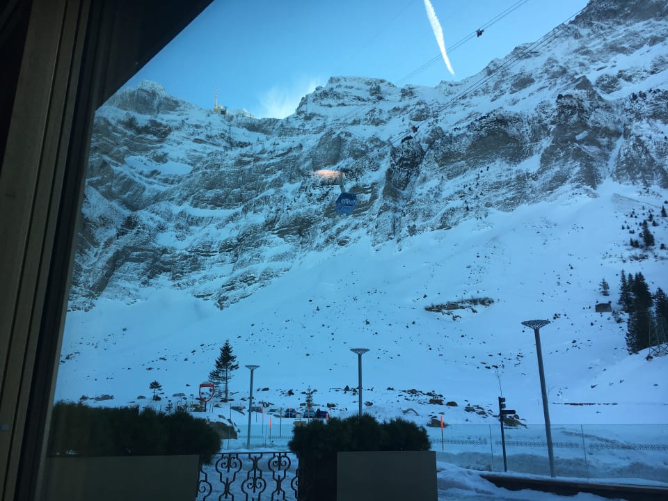 Ausblick Säntis - das Hotel