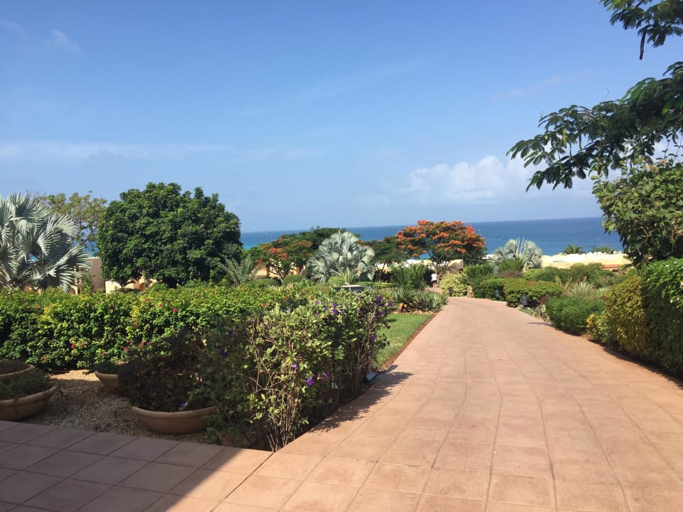 Blick von Lobby zum Meer Hotel Riu Palace Zanzibar