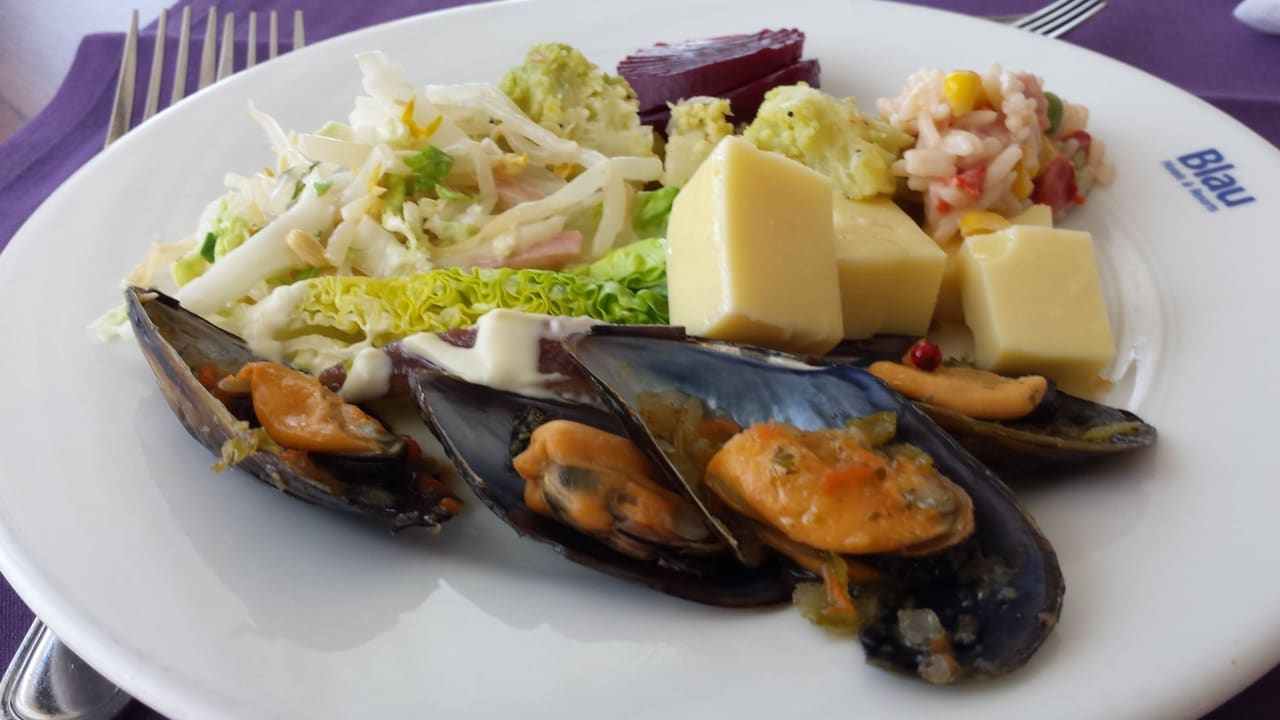 Vorspeise blau punta reina